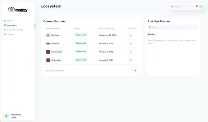 Product Screenshot Ecosystem