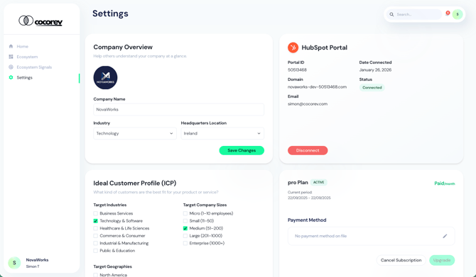 Product Screenshot Settings